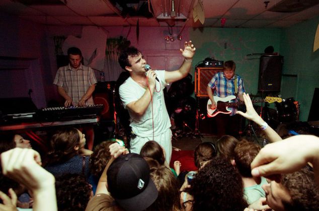 Future Islands performing at DBA in 2010